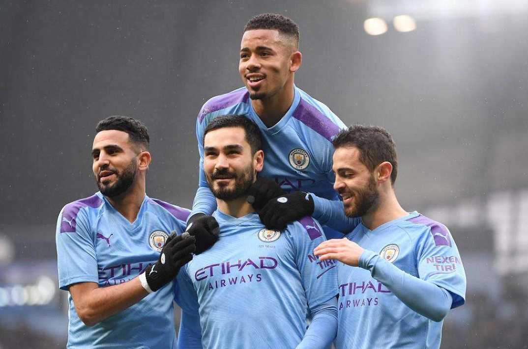  德布劳内精准助攻比利时双核助曼城大胜维拉